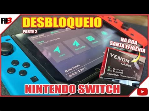 onde desbloquear Nintendo switch